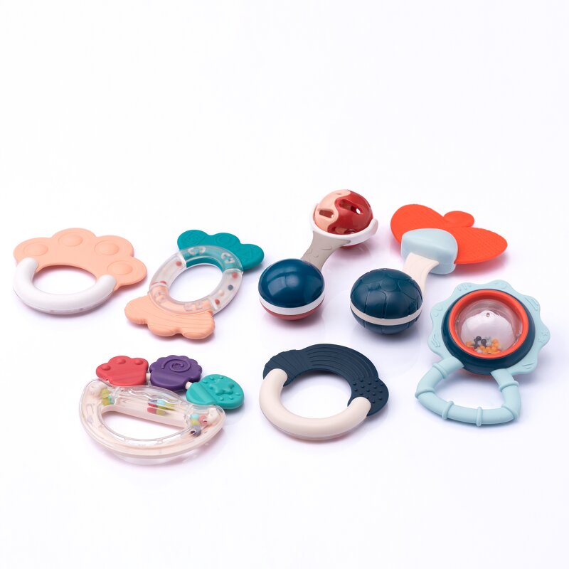 Baby Rattle Toy - Eco-friendly Teether