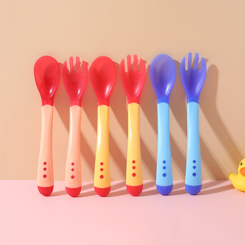 Baby Spoon Set - Heat Sensitive Feeding