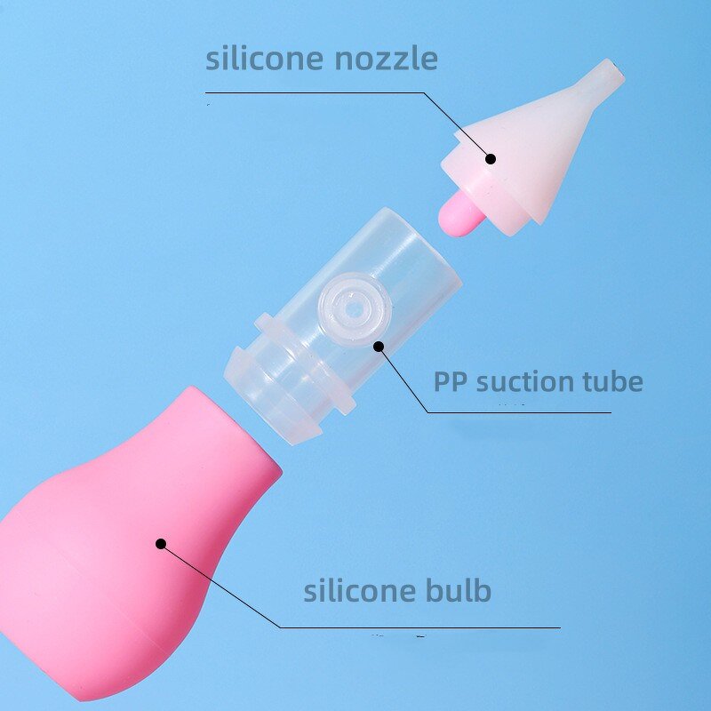 Nasal Aspirator - Silicone Manual for Newborn