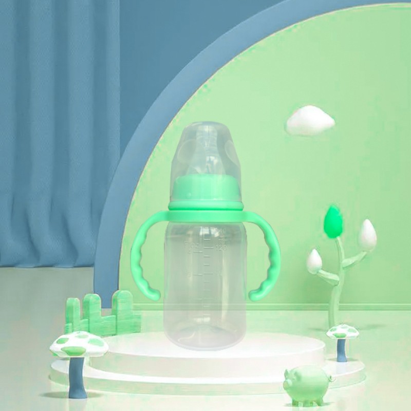 Baby Bottle - 4oz BPA Free PP Cartoon