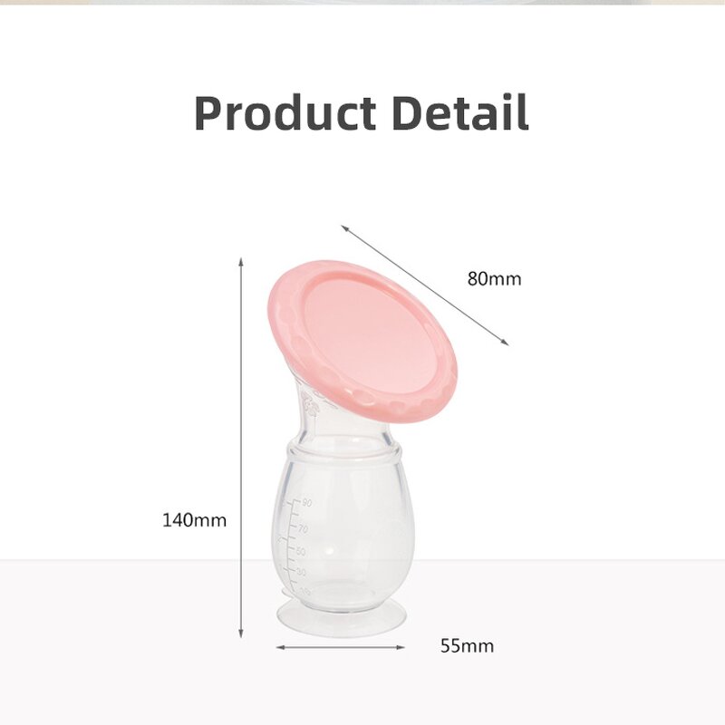 Manual Breast Pump - Food Grade Silicone