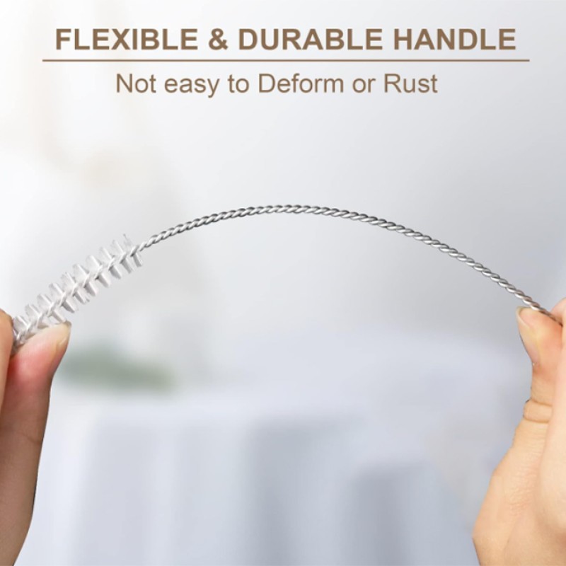 Straw Brush - Durable Nylon Cleaning