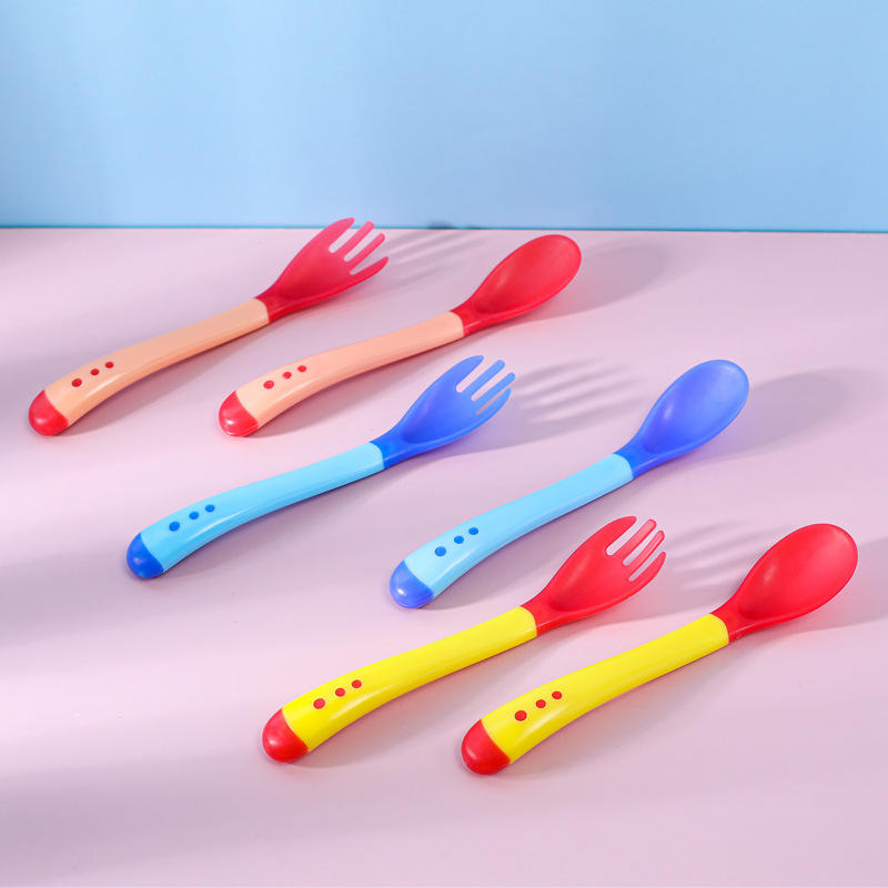 Baby Spoon Set - Heat Sensitive Feeding