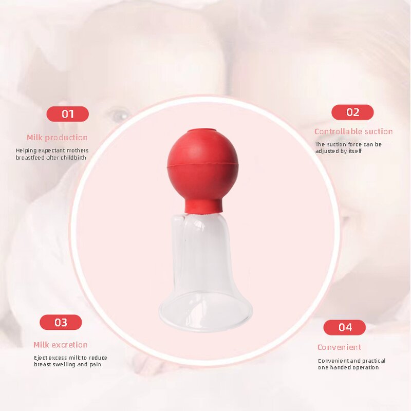 Manual Breast Pump - Portable Silicone