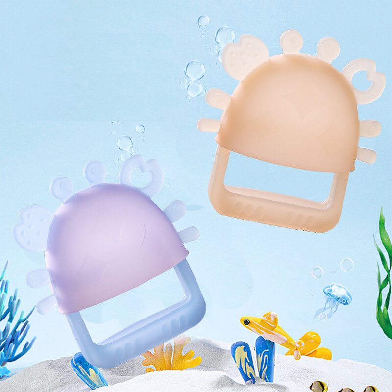 Teether Toy - Cartoon Food Grade