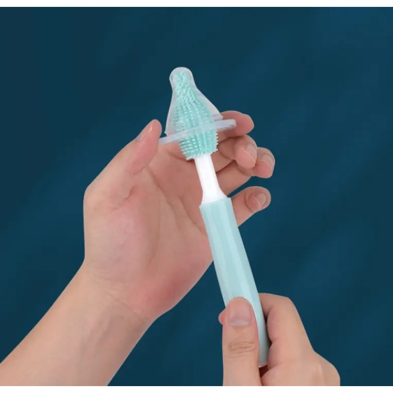 Bottle Brush Set - Silicone Pacifier Cleaner