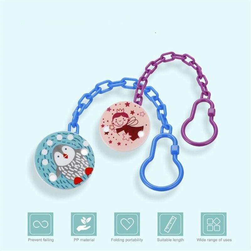 Pacifier Clip - Portable Holder Chain