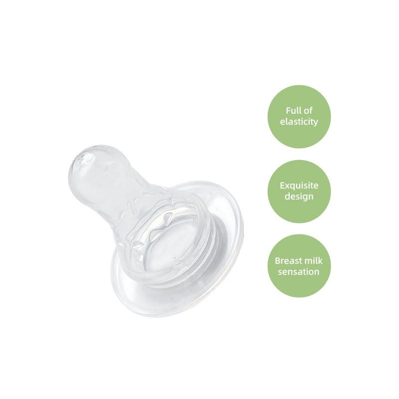 Baby Nipple - Transparent Soft Silicone