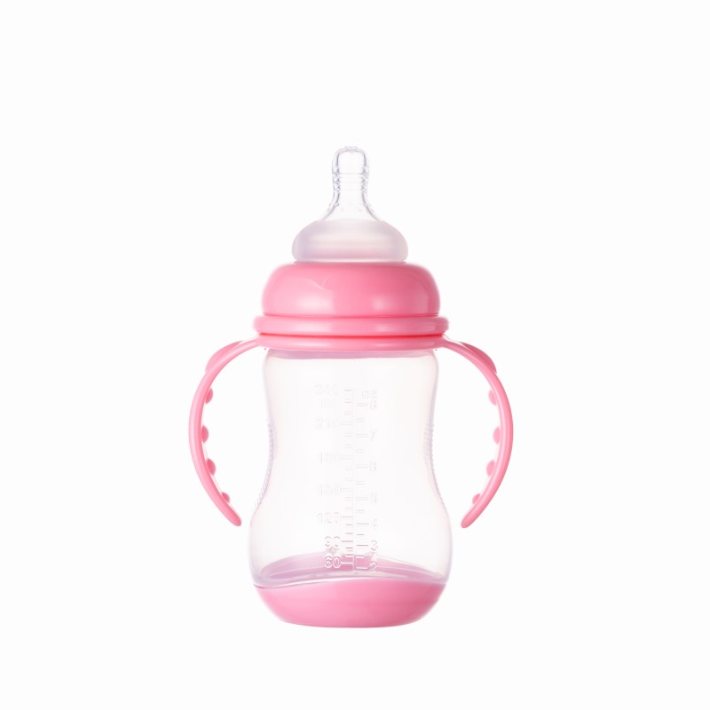 Feeding Bottle - Wide Mouth PP with Handle