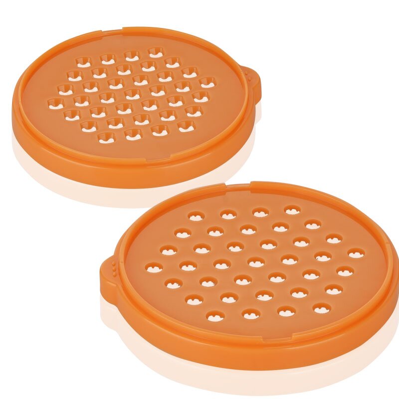 Food Grinding Bowl - Plastic with Spoon