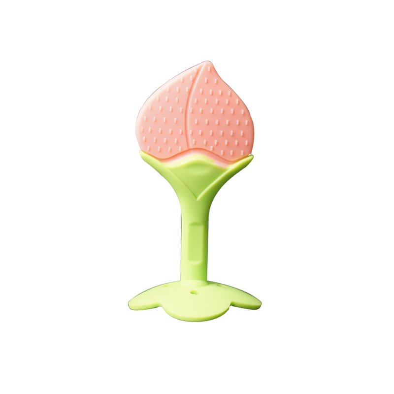 Teether Toy - Soft Silicone with Clip