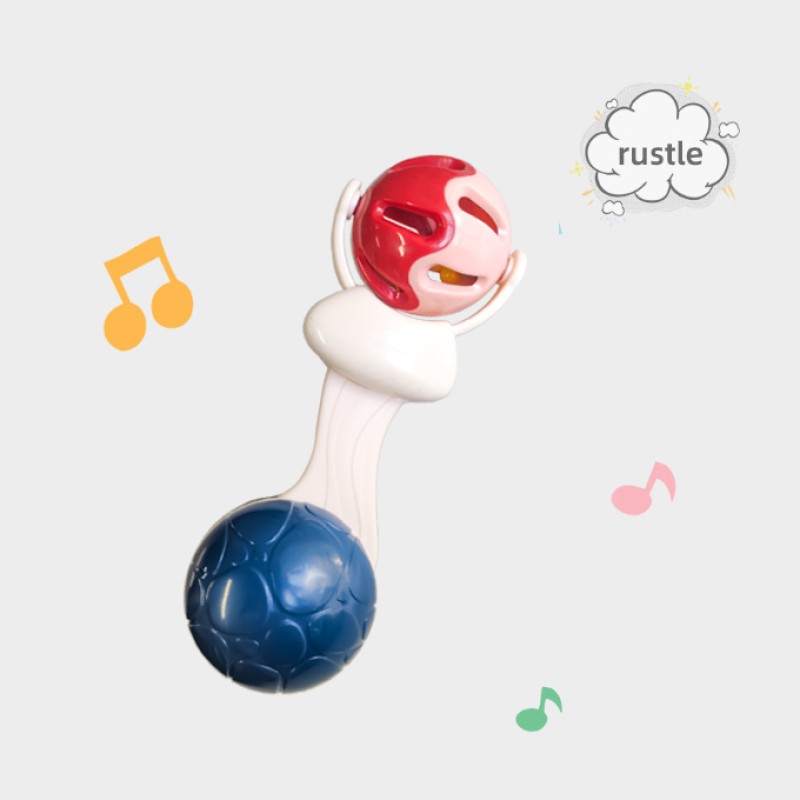 Rattle Teether - Food Grade Soft Ball