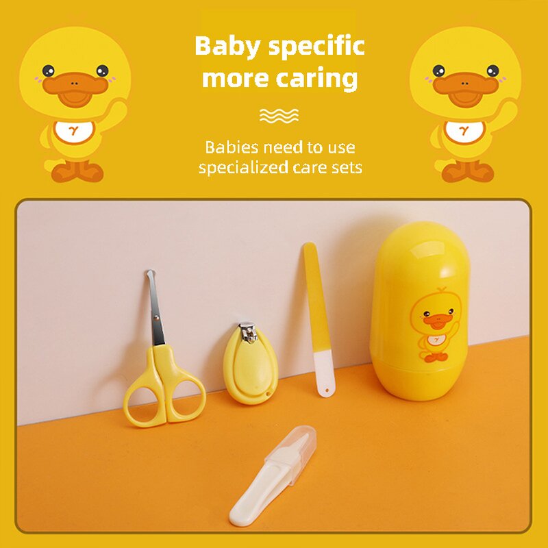 Baby Nail Care Set - 4-in-1 with Case