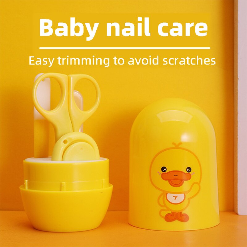 Baby Nail Care Set - 4-in-1 with Case
