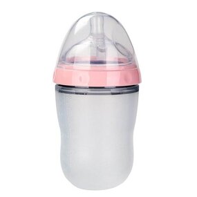 Baby Bottle - BPA Free Silicone Anti Colic