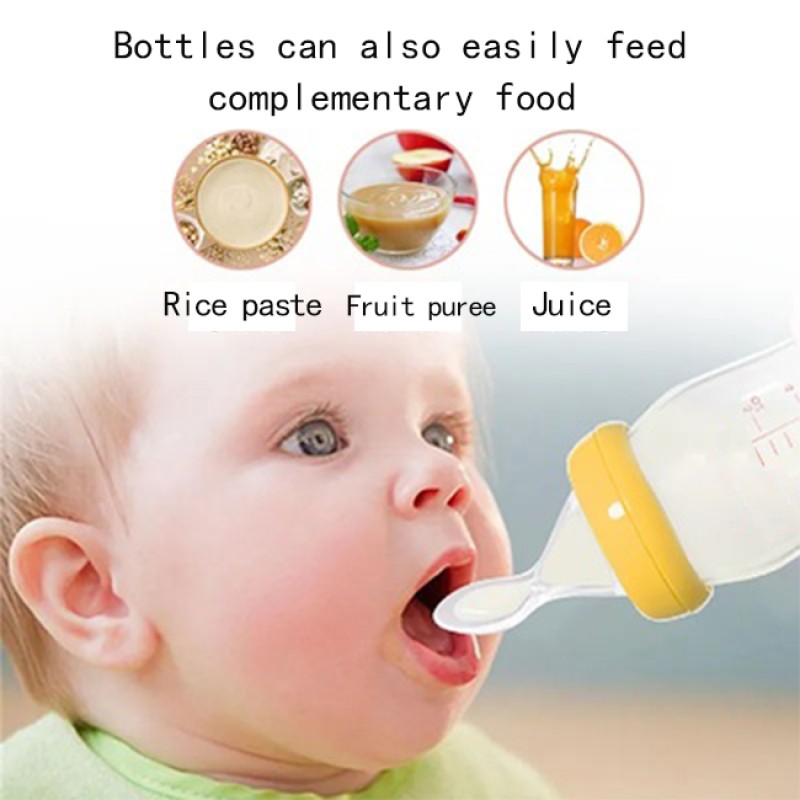 Squeeze Feeder - 180ml with Spoon