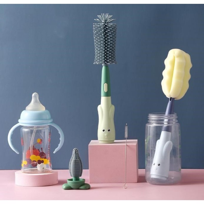 Bottle Cleaning Brush - Food Grade Silicone