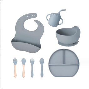 Baby Dinnerware Set - BPA Free Divided