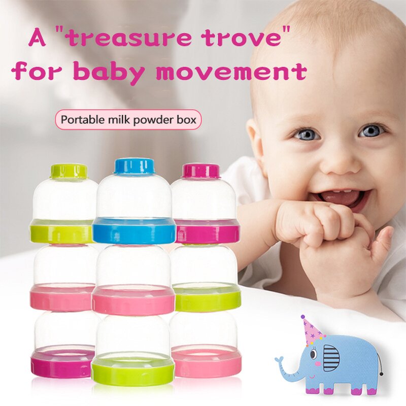 Milk Powder Container - 3 Layer Food Storage