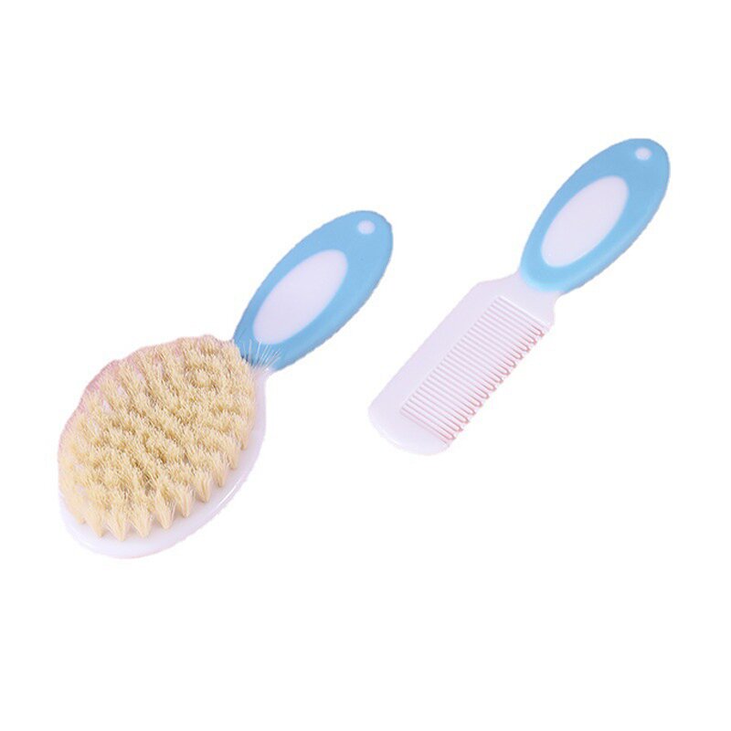 Baby Hair Care Set - Soft Goat Bristle