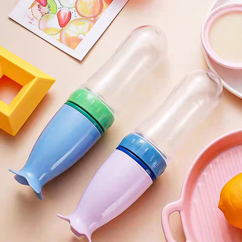 Rice Paste Bottle - Silicon Squeeze Feeder