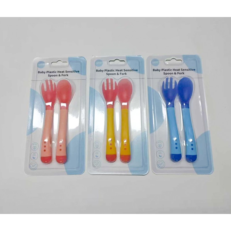 Baby Spoon Set - Heat Sensitive Feeding