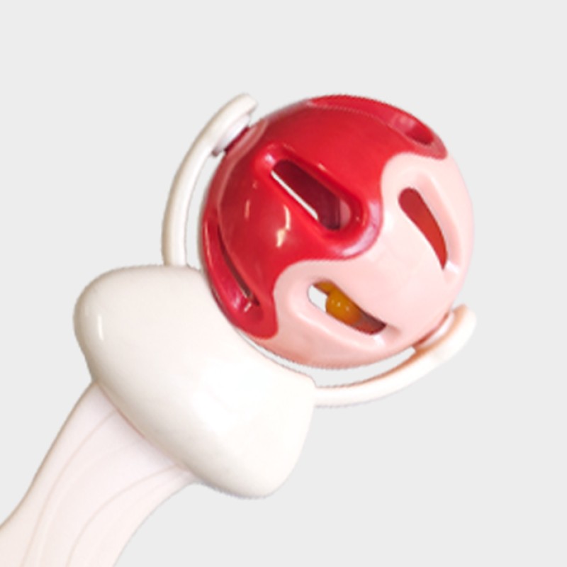 Rattle Teether - Food Grade Soft Ball