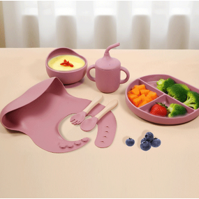 Baby Feeding Set - BPA Free Silicone