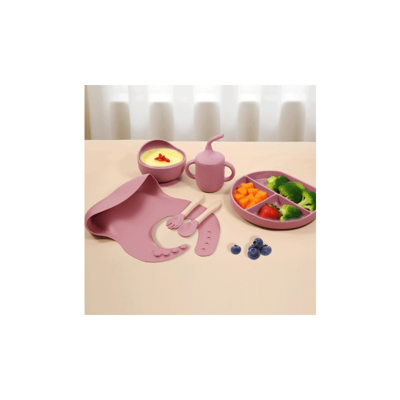 Baby Feeding Set - BPA Free Silicone