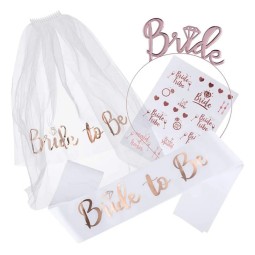 Wedding Sash - Bride To Be Satin