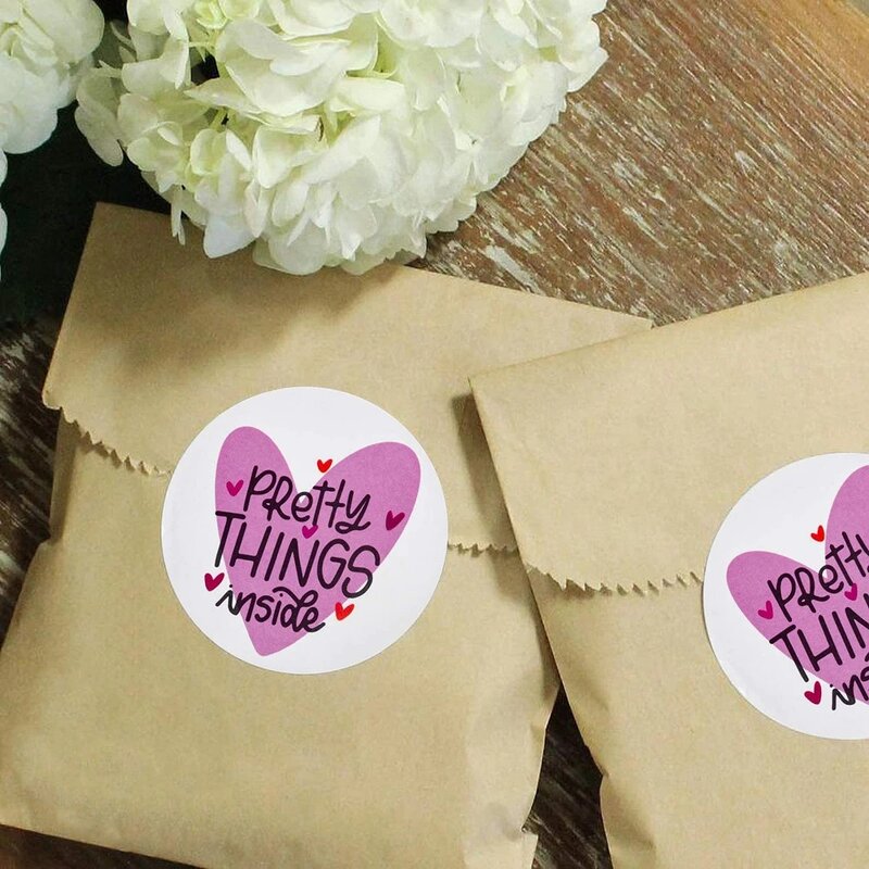 Round Stickers - Pretty Things Inside