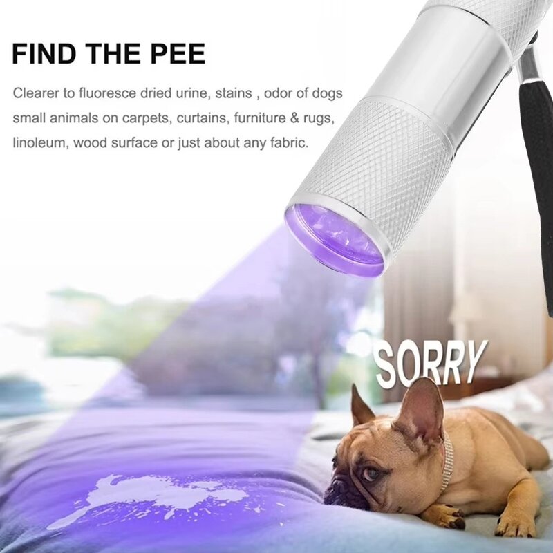 UV Light - 395nm Aluminum Alloy Torch