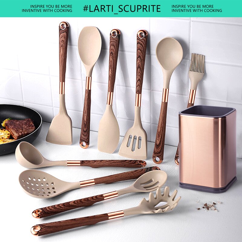 Kitchen Utensils - Silicone Non-stick Set