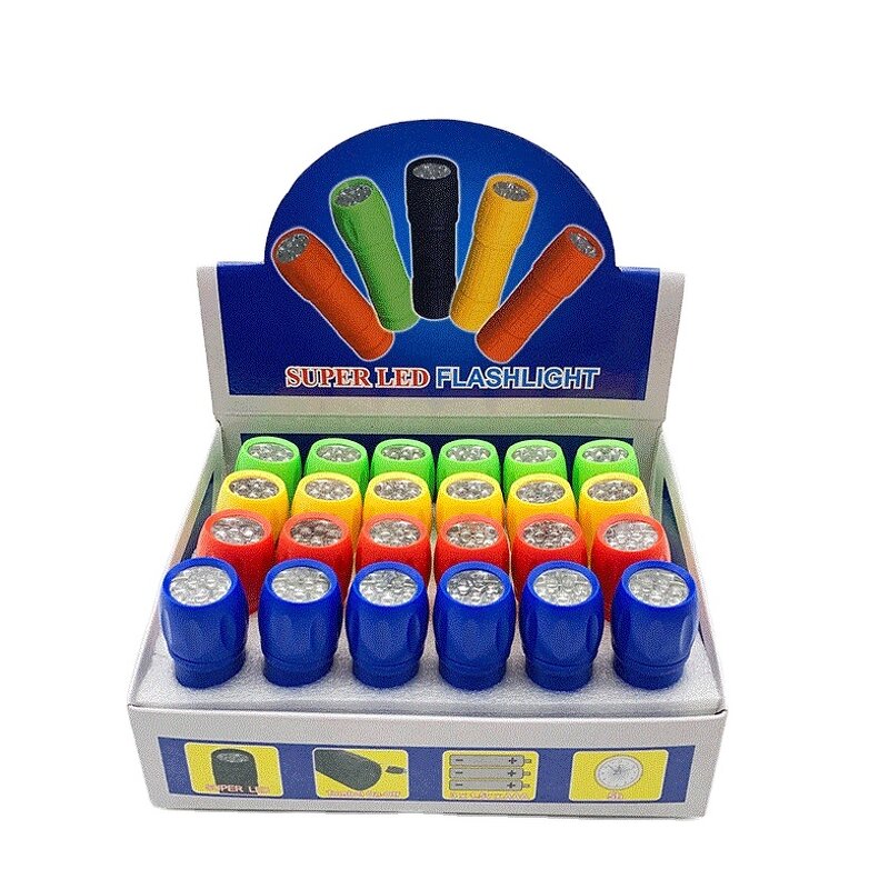 Mini Flashlight - 9LED Battery Powered