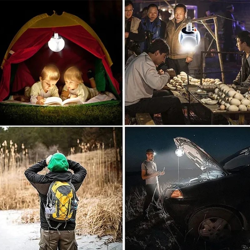 Solar Light - USB Rechargeable Camping