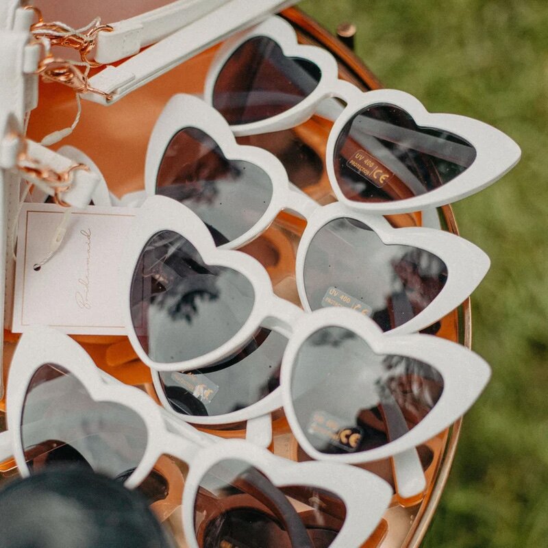 Heart Sunglasses - Vintage Bridal Shower