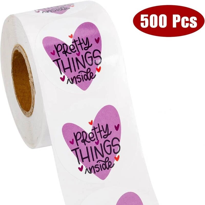 Round Stickers - Pretty Things Inside