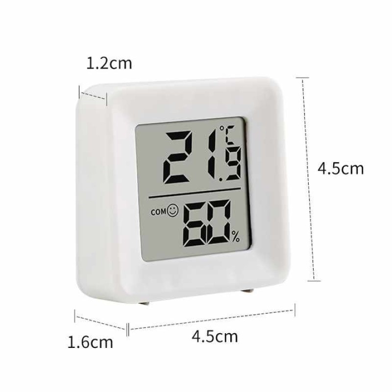 Digital Hygrometer - Thermometer Plastic
