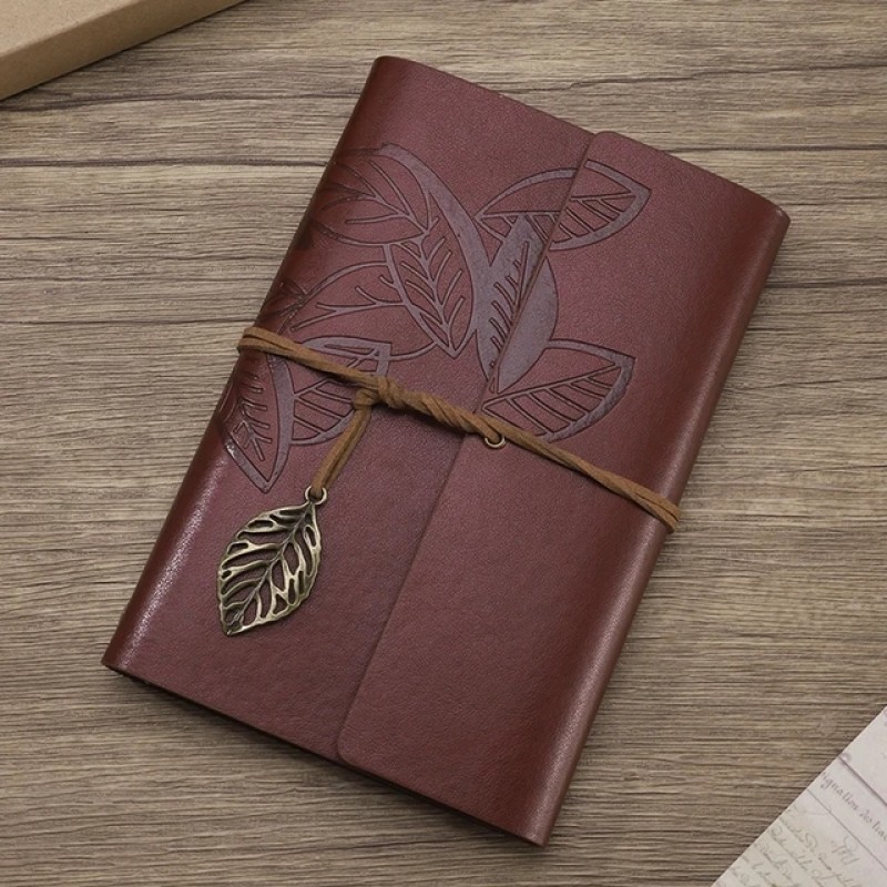 Diary Notebook - A6 Kraft PU Leather