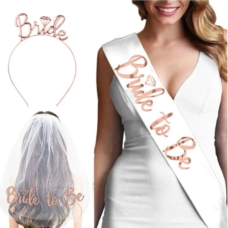 Wedding Sash - Bride To Be Satin