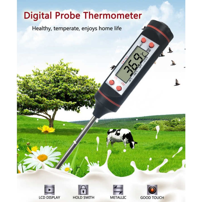 Food Thermometer - Digital Cooking BBQ
