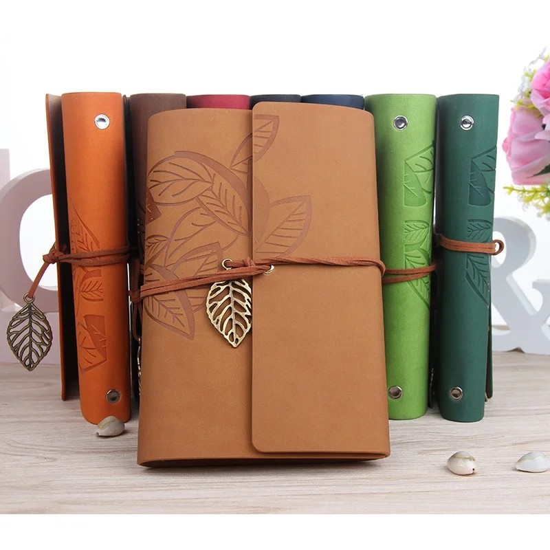 Diary Notebook - A6 Kraft PU Leather