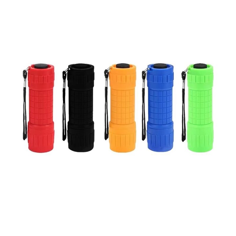 Mini Flashlight - 9LED Battery Powered