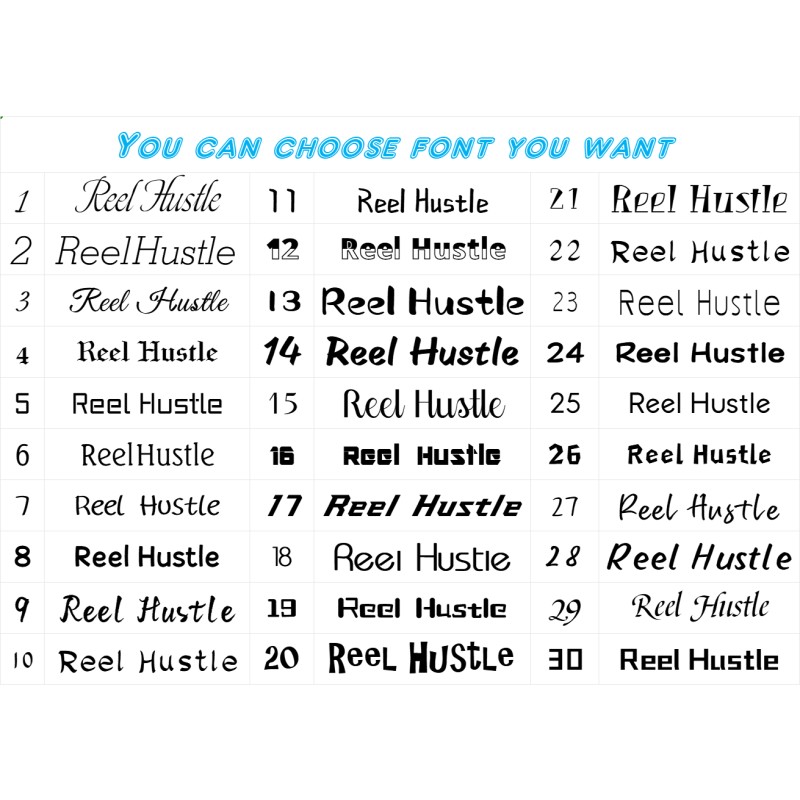 Social Media Sticker - Custom Username