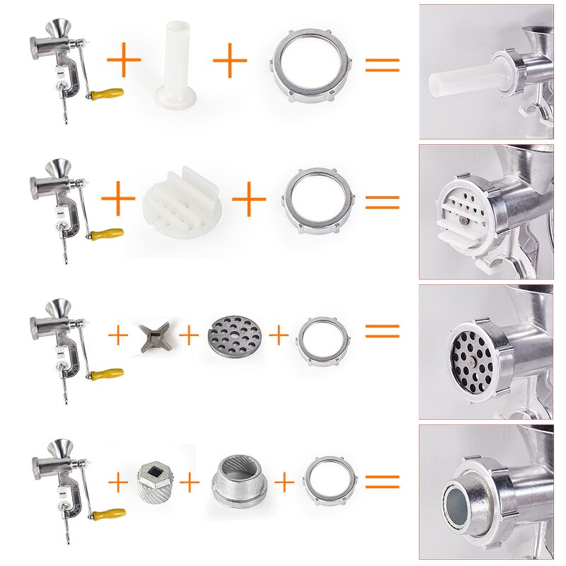 Meat Grinder - Manual Aluminum Alloy