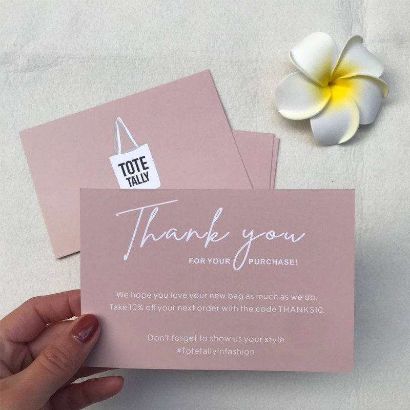 Greeting Cards - Custom Thank You