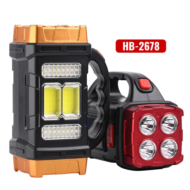 Flashlight - Solar USB Rechargeable COB