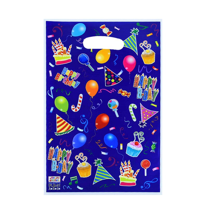 Gift Bags - Printed Plastic Party Favor