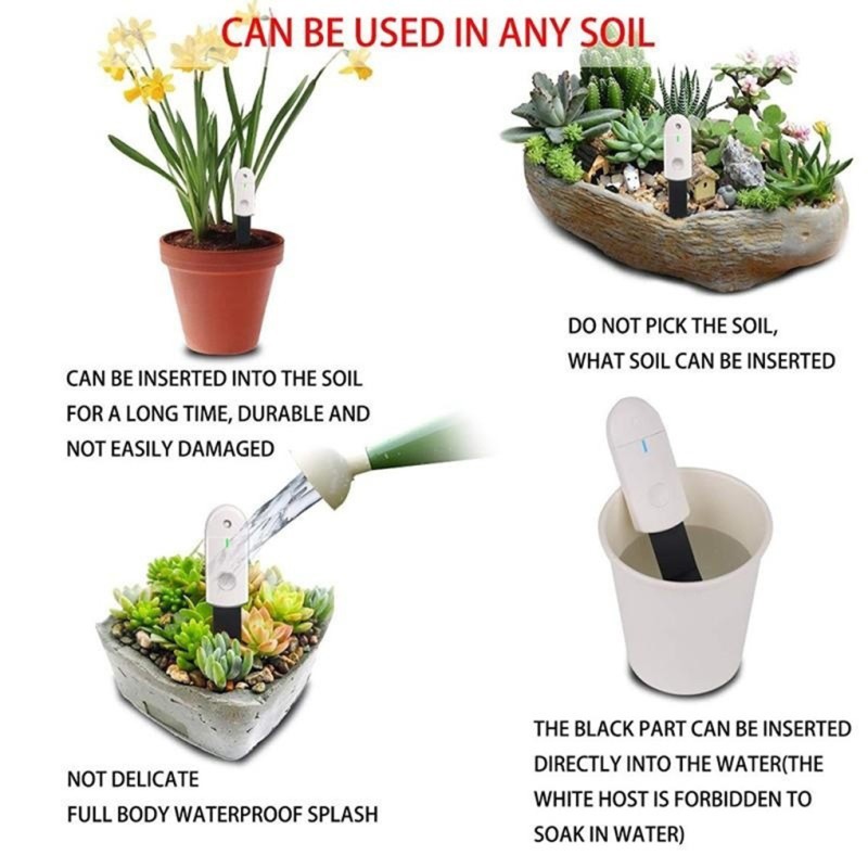Soil Moisture Meter - Portable Plant Sensor