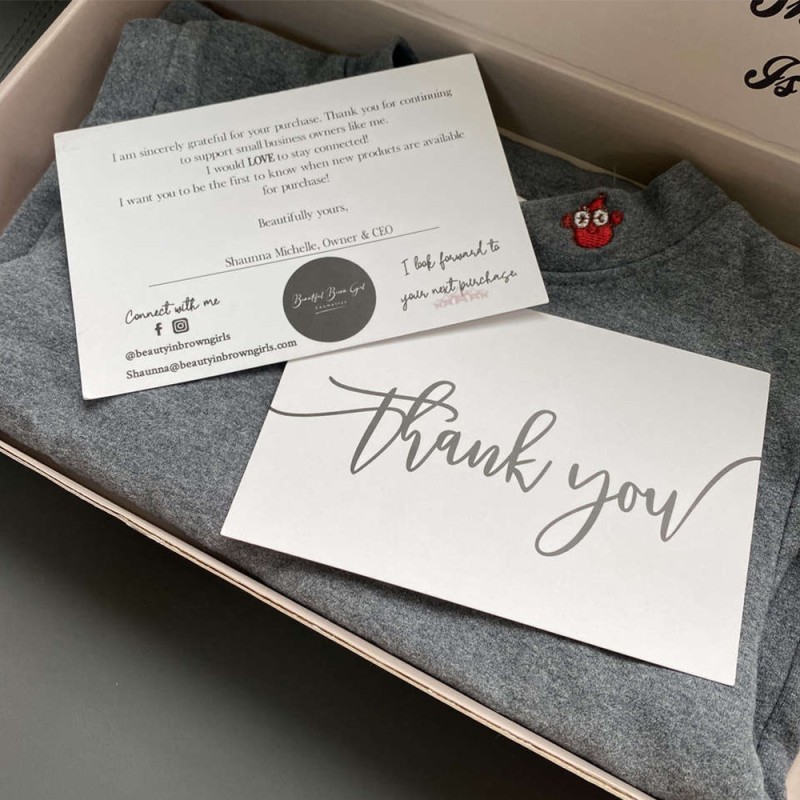 Greeting Cards - Custom Thank You